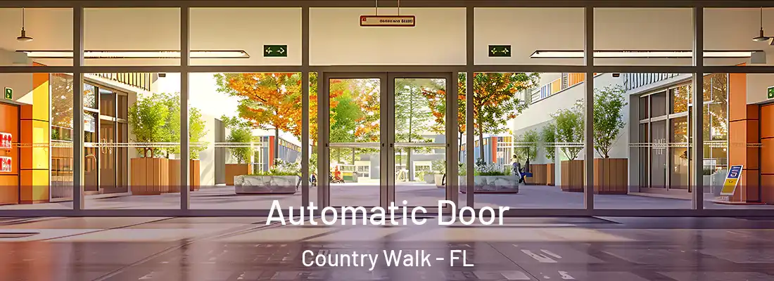Automatic Door Country Walk - FL