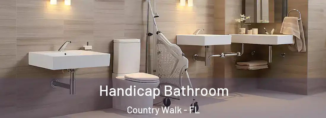 Handicap Bathroom Country Walk - FL