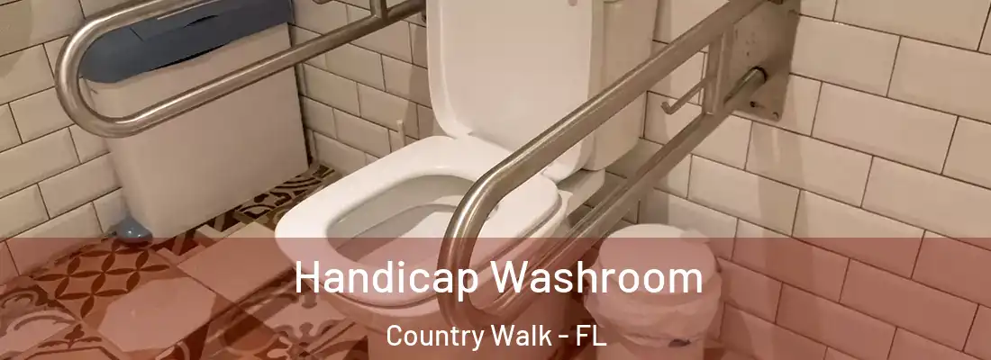 Handicap Washroom Country Walk - FL