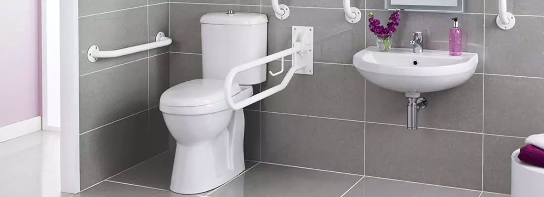 Modern Handicap Bathroom Solutions with Safety Features in Country Walk, FL