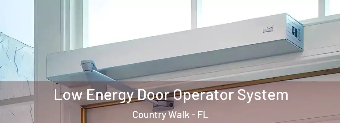 Low Energy Door Operator System Country Walk - FL